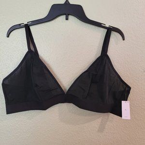 Mesh V-Neck Bralette Top